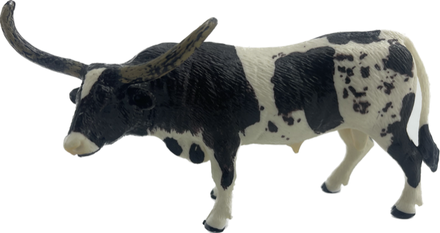 Cattle - Texas Longhorn Bull No 2 - Country Toys – Country Toys Australia