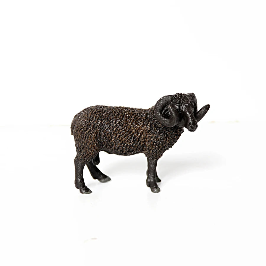 Sheep - Black Merino Ram - Country Toys