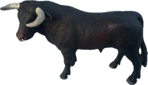 Cattle - Black Scrub Bull - Country Toys