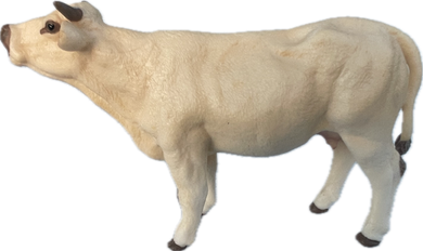 Cattle - Charolais Cow mooing - Country Toys